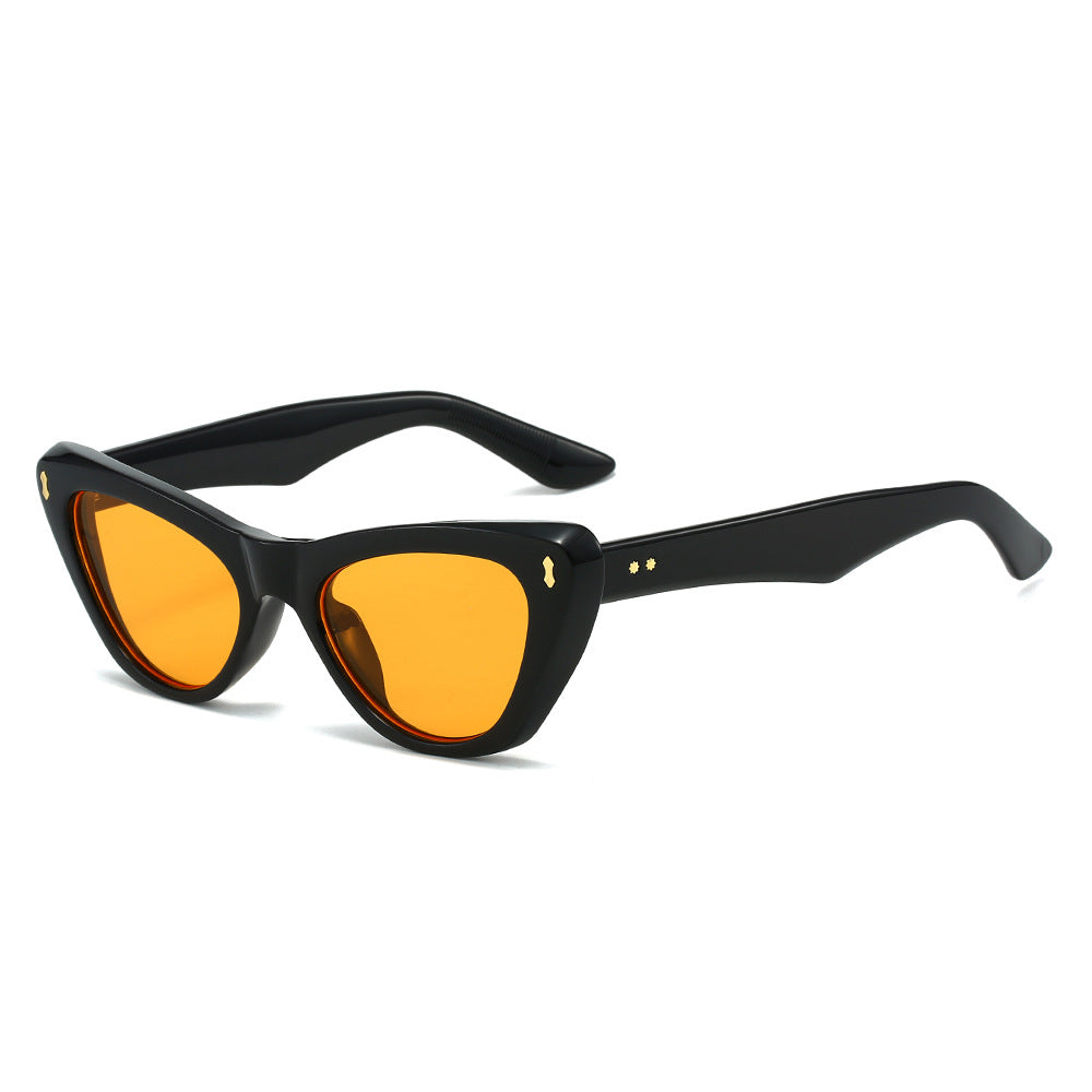Cat eye sunglasses simple and fashionable sunglasses for women