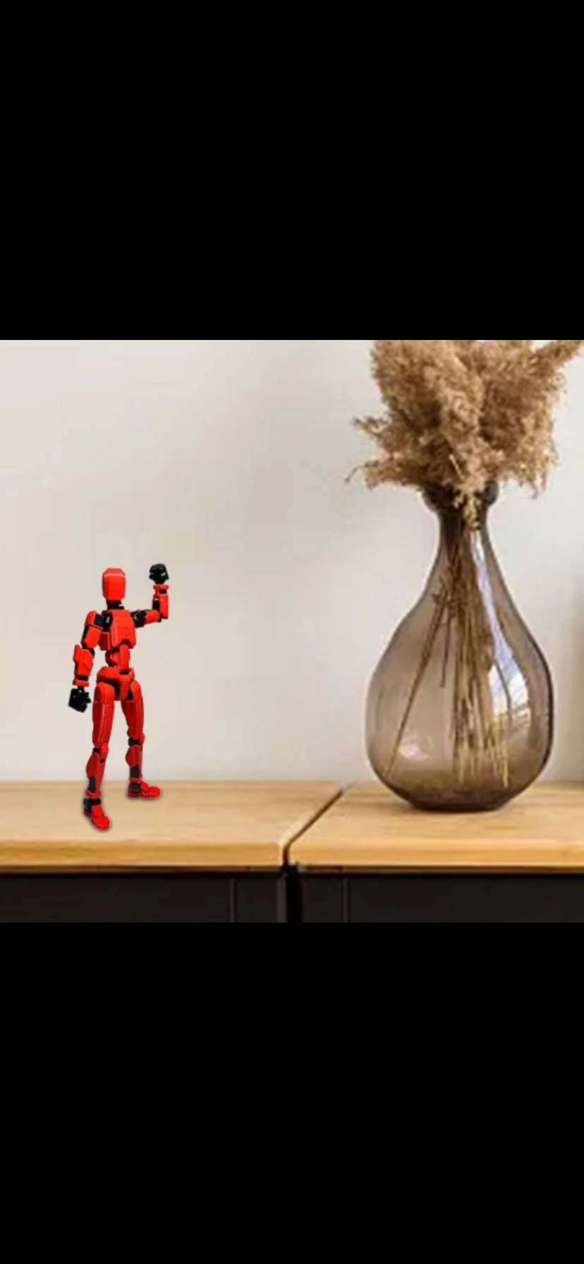 DUMMY13- Action figure 3d printed Lucky13/Titan13, fully Assembled movable joints.