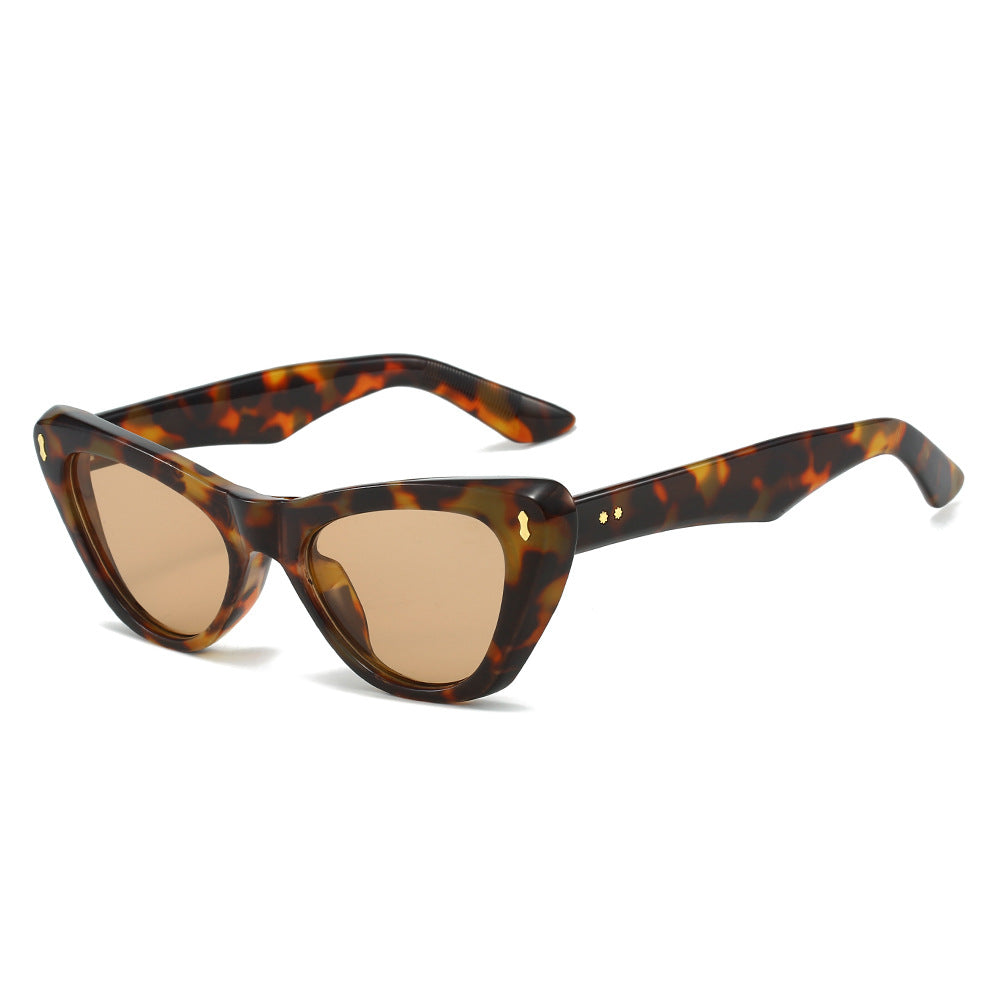 Cat eye sunglasses simple and fashionable sunglasses for women