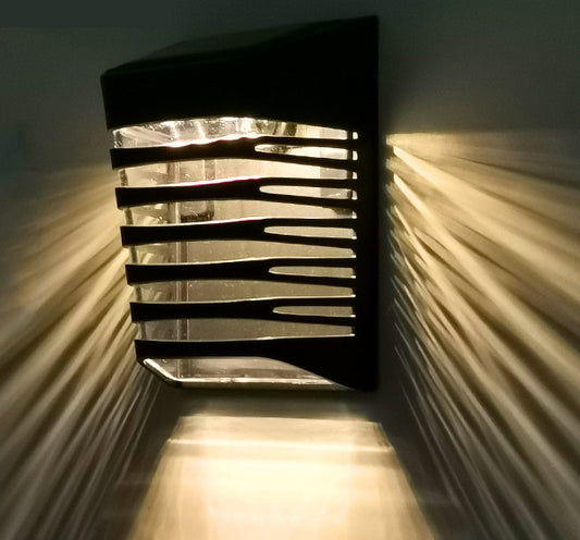 Solar Lights Outdoor Stair Lights Garden Foot Lights Home Ambient Lights ABS Material Warm Light Tones