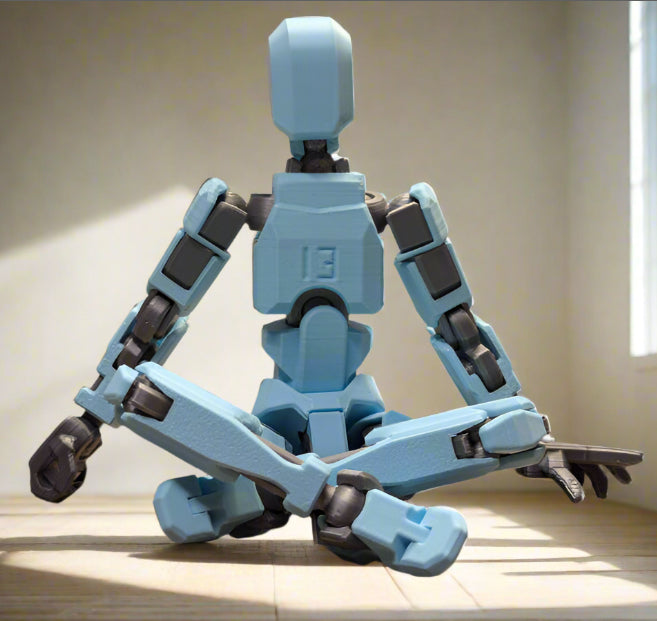 DUMMY13- Action figure 3d printed Lucky13/Titan13, fully Assembled movable joints.