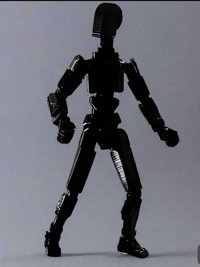 DUMMY13- Action figure 3d printed Lucky13/Titan13, fully Assembled movable joints.